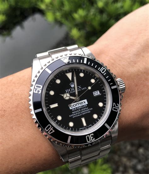 rolex 1660|Rolex sea dweller 16600 review.